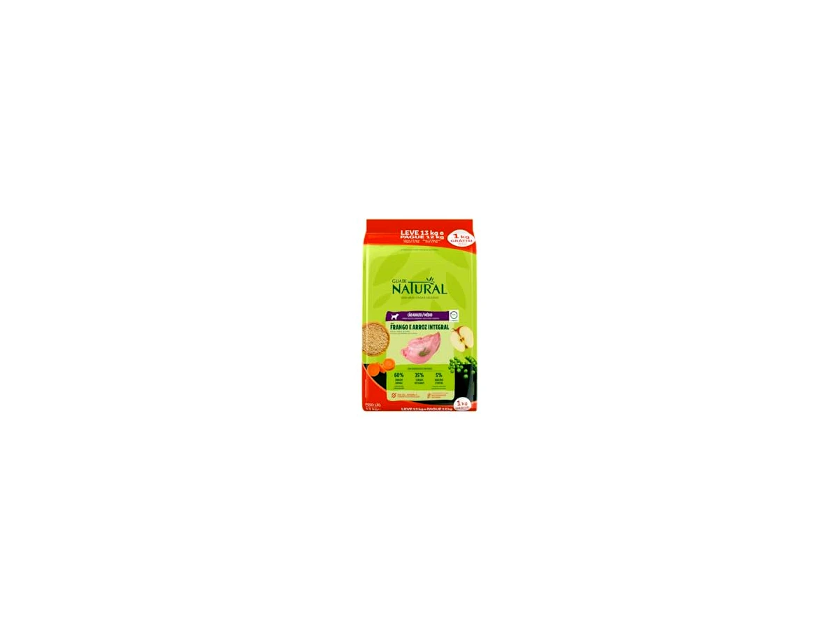 Ração Guabi Natural Super Premium Frango e Arroz Integral